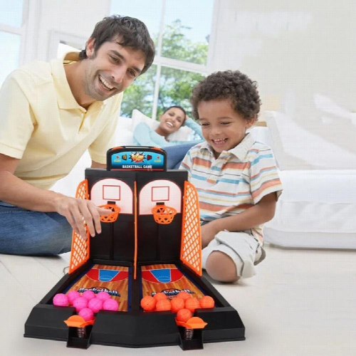 Mini Finger Basket Sport Desktop Basketball Games Shooting Interactive