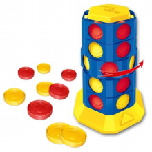 2 Players 3D Connect 4 A Line Game Classic Chess Parent-child Competition Match Line Up Row Board Puzzle Children Toys
