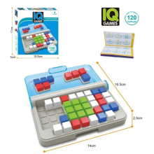 ANU 2D&3D 120 Challenges IQ Games Travel Puzzle Game for Kids&Adults Cognitive Skill Building Brain Game Montessori Board Game