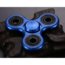 R188 Aluminum Alloy Fidget Spinner Stress Reliever Toys Smooth Mute Bearing Metal Wire Drawing Process Hand Spinner for Children