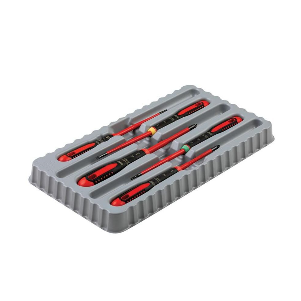 BE-9871SL ERGO Slim VDE Insulated Scewdive Set, 5 Piece BAH9871SL