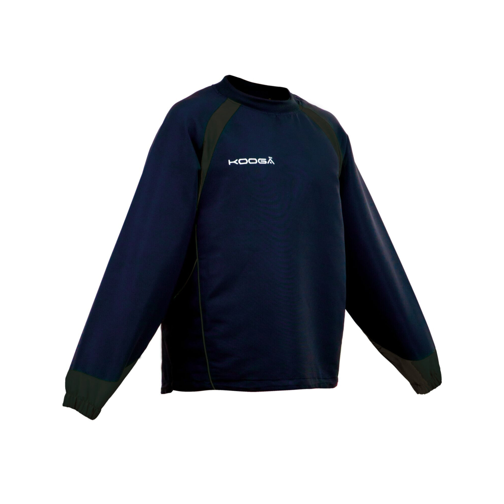 (MDB, Black/ Black) Kooga Childrens Boys Vortex II Long Sleeve Training Top