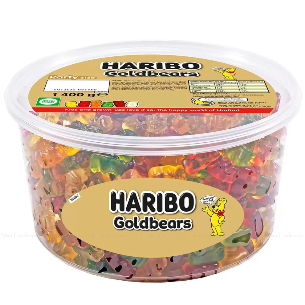 1.4Kg Haribo GoldBears Sweets Gold Bears