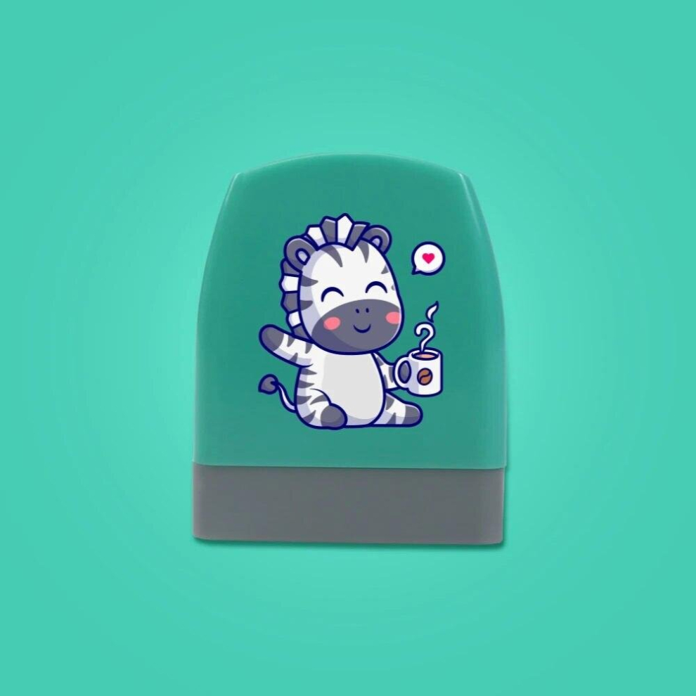 Cartoon Dinosaur Name Stamp For Clothing Personalise For Baby Student Clothes Chapter Childrens Seal For Kids