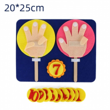 Kindergarten activity learning textbook teacher classroom teaching manual materials montessori educational finger math toys