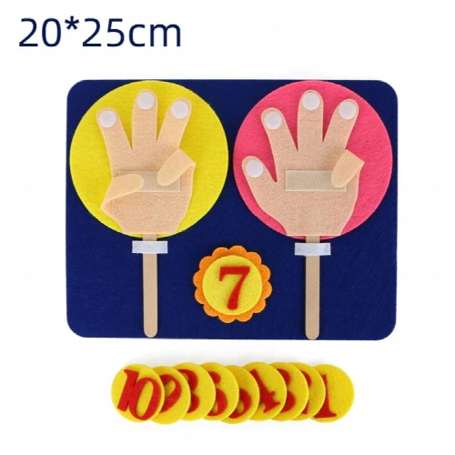 Kindergarten activity learning textbook teacher classroom teaching manual materials montessori educational finger math toys