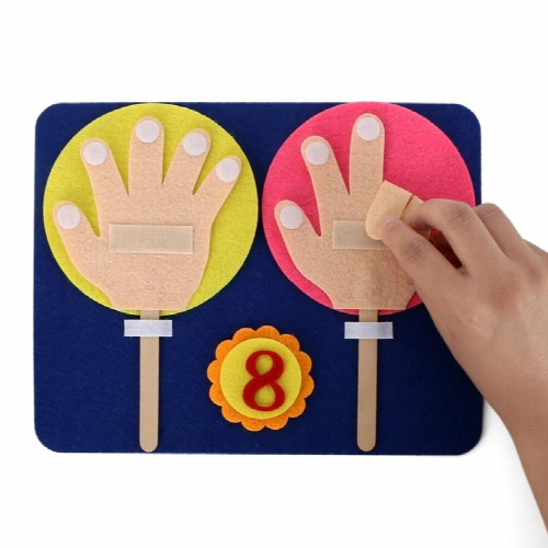 Kindergarten activity learning textbook teacher classroom teaching manual materials montessori educational finger math toys 2
