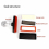 10*50mm Professional Rectangular Photosensitive Stamp,Personal Seal,Wedding Stamp 2