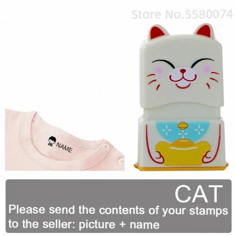 LOVELY custom-made Baby Name Stamp Stickers DIY Children Name Seal student clothes chapter Not Easy To Fade Name Stamp Stickers