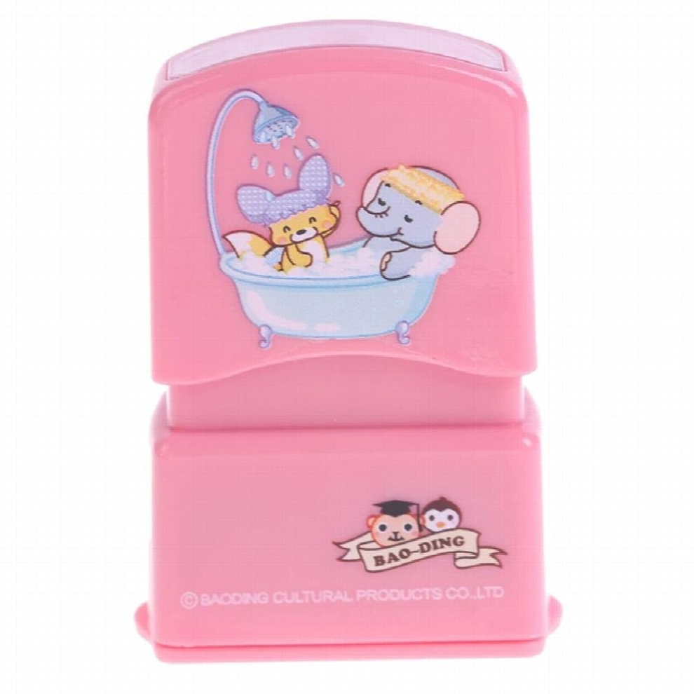 Baby Name Stamp DIY For Children Name Seal Student Clothes Chapter Not Easy To Fade Security Name Stamp Carve Patterns Yourself