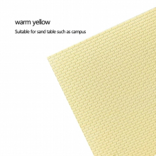 2pcs Wall Model Diy Sand Table House Wall Material Can Be Cut / Can be 1:64/75/87/100/150/200