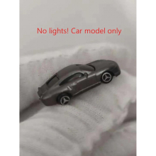 5 Pcs Model Cars with 12v Led Lights Plastic Car 1:87 Ho Scale /railway/railroad/train Building Scenery Layout Set Model HO/N