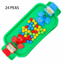 Funny Hungry Frog Eat Beans Strategy Game for Kids and Adults Family Collection Interactive Board Game Stress Relief Toys