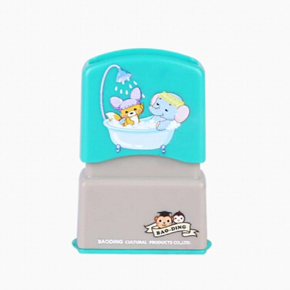 Personal Name Stamp Student Baby Name Engraved Waterproof Non-fading Kindergarten Cartoon Clothing Name Seal