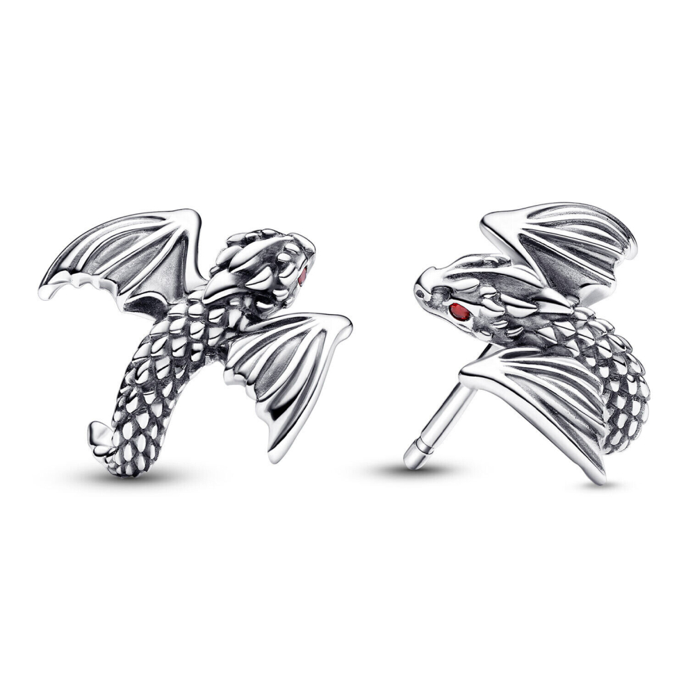 Pandora Game of Thrones Curved Dragon Stud Earrings 292970C01