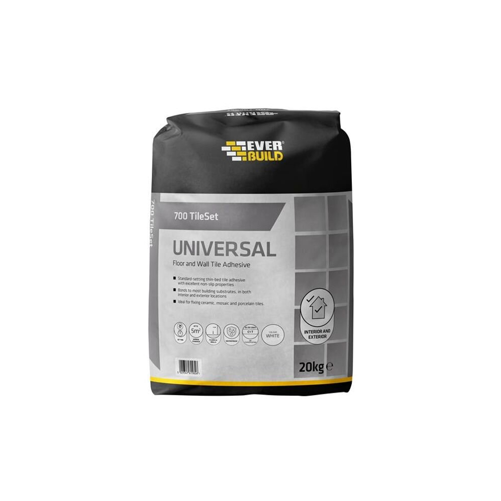 700 TileSet Univesal Gey 20kg EVBTS700GY20