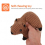 1Pc Cartoon Chewing Squeaky Puppy Teething Plaything 5