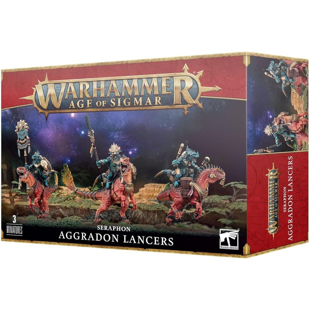 Games Workshop - Warhammer Age of Sigmar - Seraphon: Aggradon Lancers