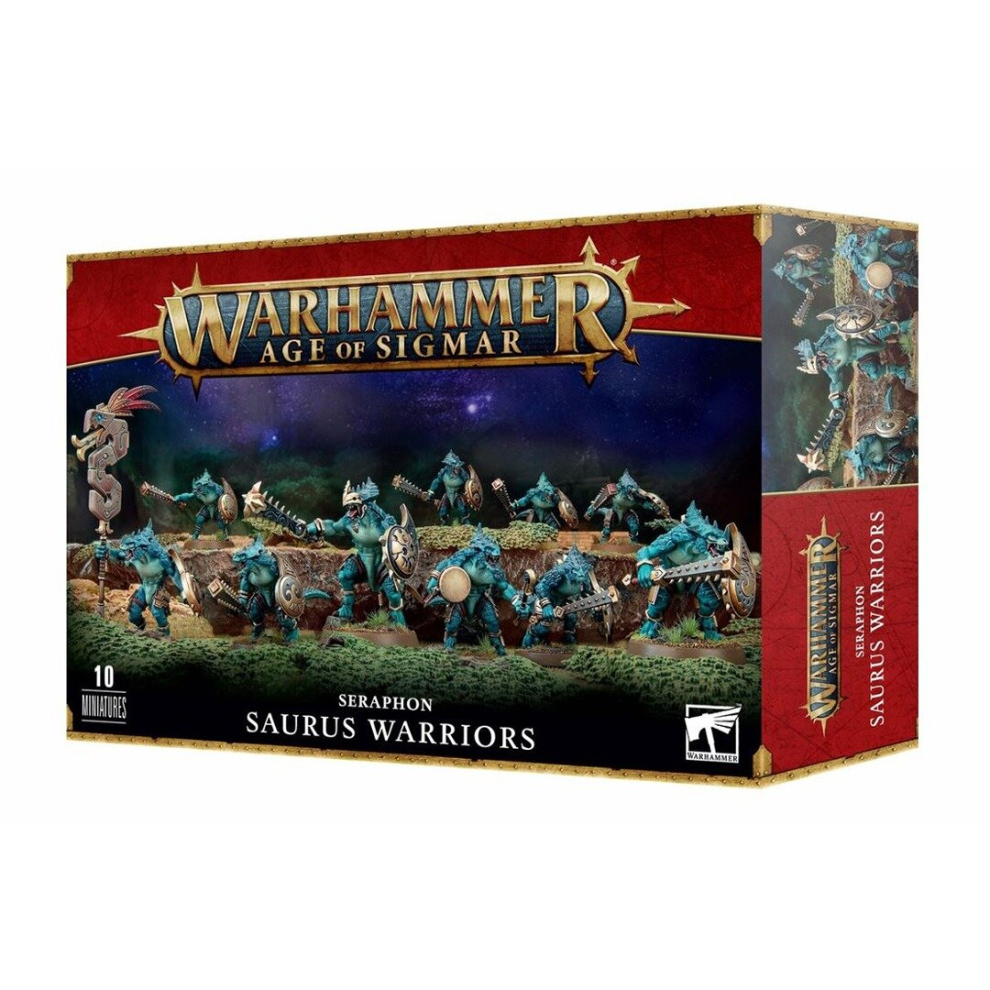 Games Workshop - Warhammer Age Of Sigmar - Seraphon: Saurus Warriors