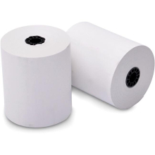 3.125 in. Thermal Print Paper Receipt Roll, White
