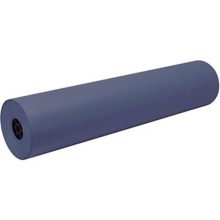 36 in. x 500 ft. Blue Paper Art Roll