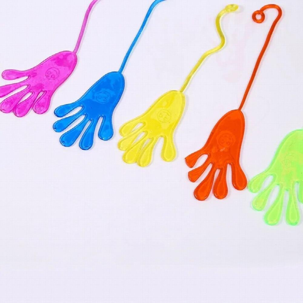 5 Pcs Stretchable Squishy Sticky Hands Palm Party Favor Toys Novelty Prizes Kids Birthday Gift Antistress Anti Stress Funny Toys