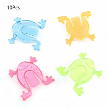 10 PCS Jumping Frogs Kids Toys Animal Frogs Funny Finger Pressing Desktop Game Toys Gift For Baby Girl Boy Party Birthday