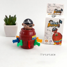 Kids Children Funny Lucky Game Creative Educational Pretty Funny Novelty Gadget Jokes Tricky Pirate Barrel Game