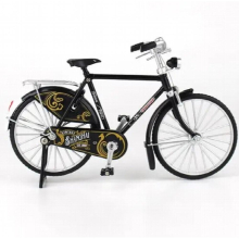 1:10 Mini Model Alloy Bicycle Diecast Finger Mountain Bike Bend Adult Simulation Collection Die Cast Toys for boys