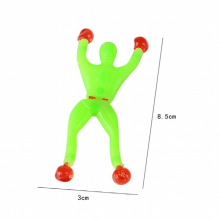 6 Pcs/set 8.5cm Sticky Toy Window Men With Sticky Hand And Feet Suitable For Children Over 3 Years Old Plastic Toys Random Z9T8