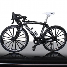 1:10 Mini Model Alloy Bicycle toy Finger Mountain bike Pocket Diecast simulation Metal Racing Funny Collection Toys for children