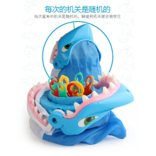 Fishing shark interactive Board Game desktop biting hand Maggot Montessori Educational toy for children Birthday gif