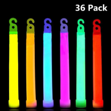 36 Ultra Bright Glow Sticks Plus - Bulk Pack Industrial - 6 Inch Waterproof Glow Stick - 12 Hour Duration - Bend, Shake