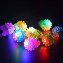 20pc/set Luminous Rings Stars Shine In The Dark Childrens Toys Flash LED Cartoon Lights Glow In The Dark Toys for Kids In Night