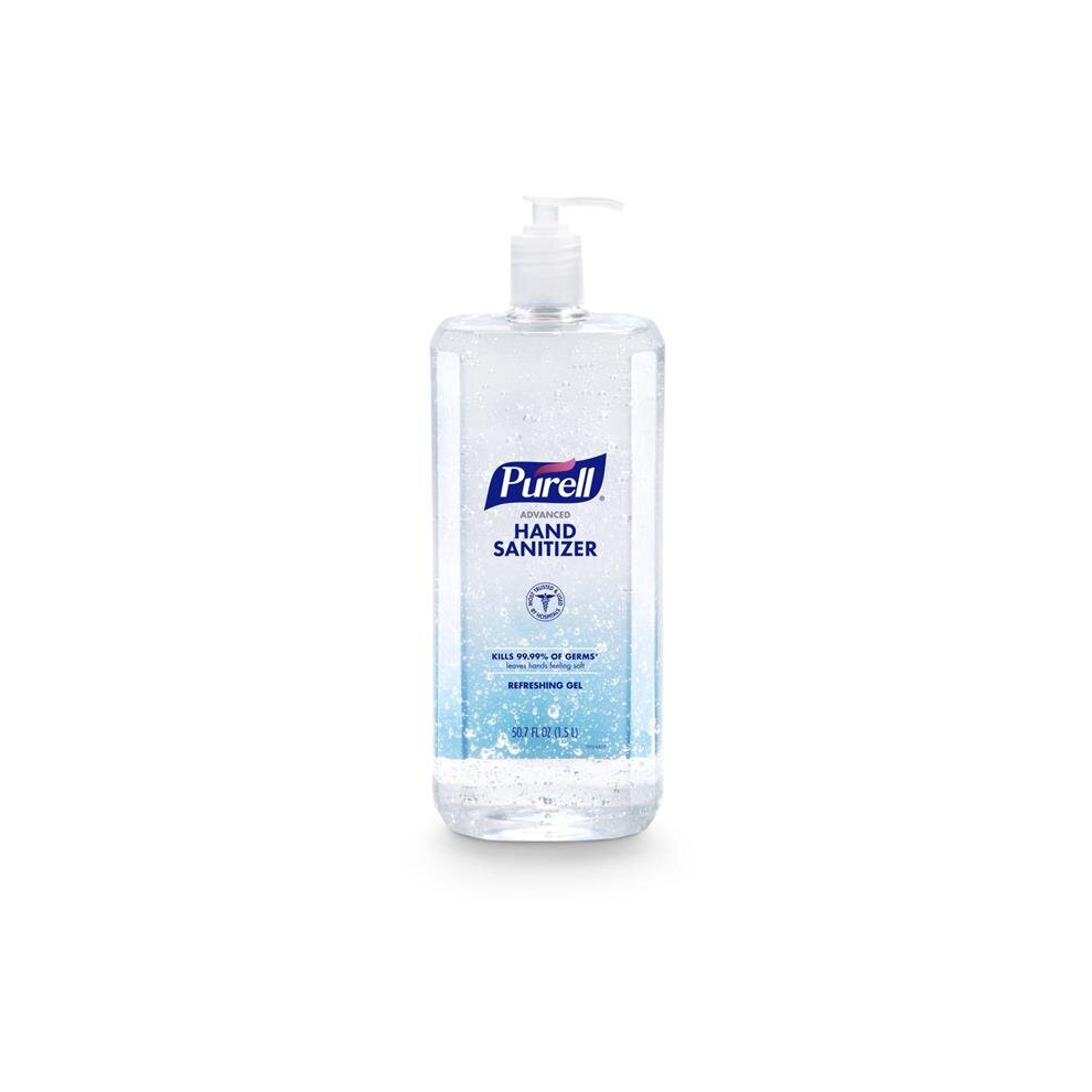 Sensual Smell 1.5 L Advanced Hand Sanitizer Refreshing Gel, Clear
