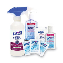 Employee Care Kit Hand & Surface Sanitizers, White - 6 per Case