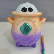Magic Mixies Magical Misting Cauldron with Interactive 8 Inch Plush Toy 50+ Sounds and Reactions Decoration Kids Gift Pot