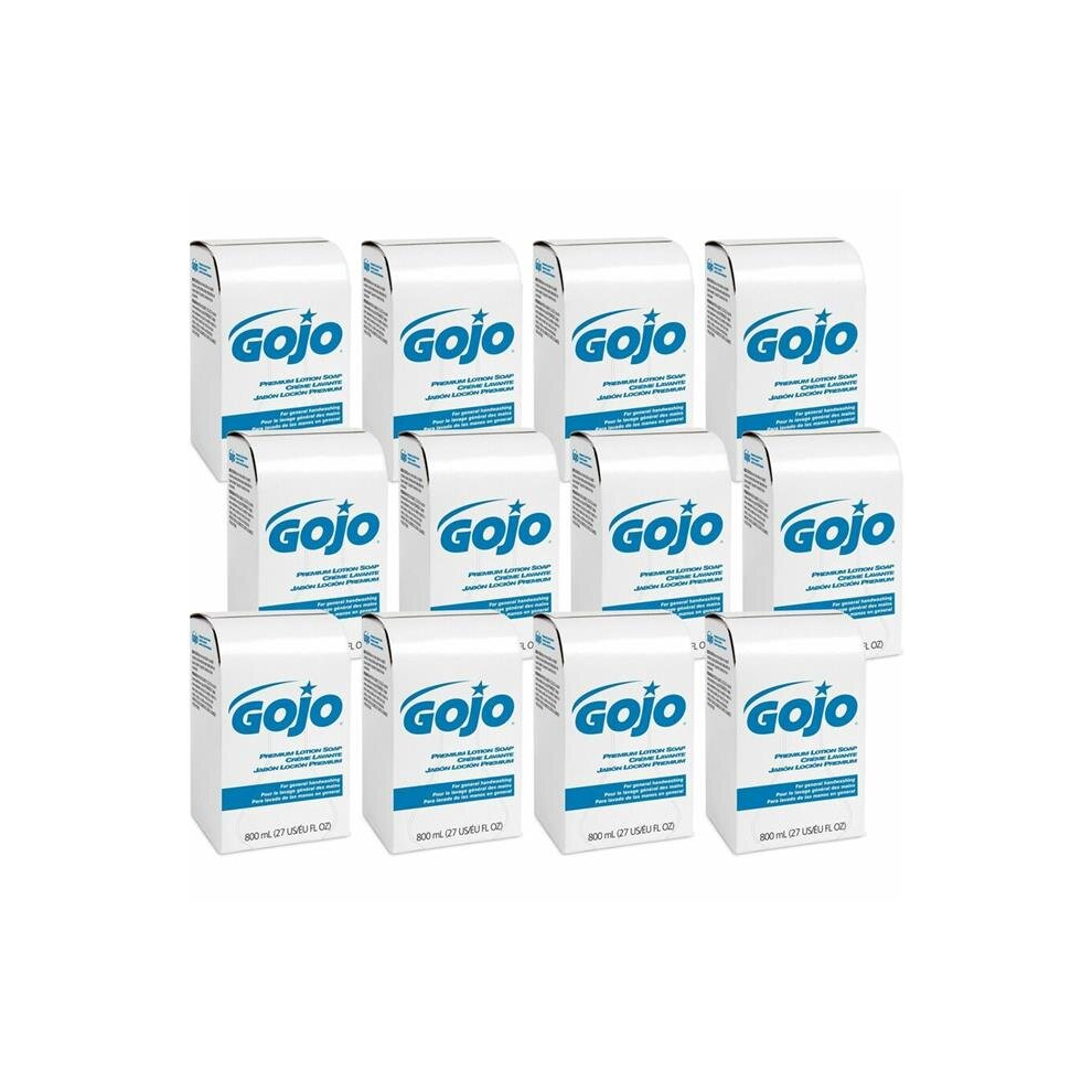 Happyhealth 800 Ml Premium Lotion Hand Soap Refills - 12 Count - Pack Of 12