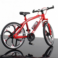 mini 1:10 Alloy Model Bicycle Diecast Metal Finger Mountain bike Racing Simulation Adult Collection Toys for Children