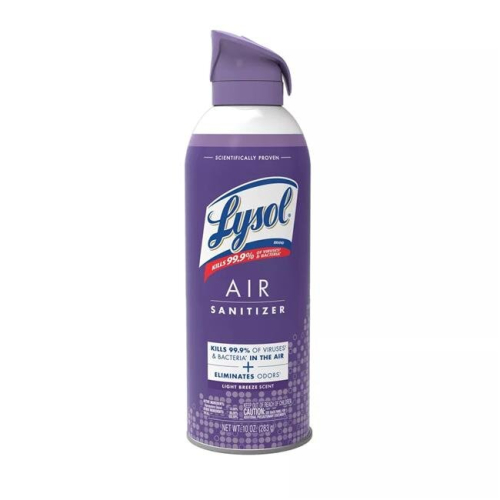 10 oz Lysol Air Sanitizing Spray - Light Breeze