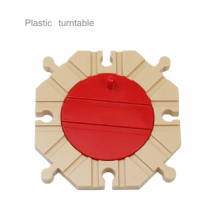 Wooden Track Railway Accessories Bridge Train Station Tunnel Cross Fit Fot All Brands Wood Track Educational Toys for Kids