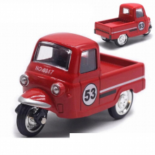 Alloy Tricycle Retro Simulation Toy Car Classic Car Toys And Boys Like The Fun Very Much