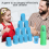 Quick Stack Cups 12 Pack Stacking Cups Children Classic Stack Speed Training Game Toys for Boys Girls 5