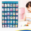 36 Clear Pockets Classroom Pocket Chart with Hook Class Teaching Storage Hanging Bag Office Object Storage Display Waterproof 7
