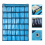 36 Clear Pockets Classroom Pocket Chart with Hook Class Teaching Storage Hanging Bag Office Object Storage Display Waterproof 5