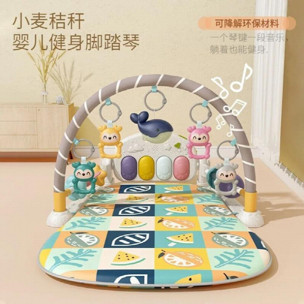 Baby Play Mat With Piano Keyboard Baby Carpet Music Puzzles Mat Educational Rack Toys Infant Crawling Mat Gift For Kids Gym