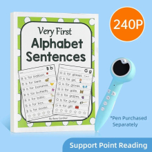 My Very First Alphabet Sight Word Sentence In English Kids Practice Workbook Reading Comprehension Books baby learning books
