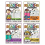 4books/set Phonics Reading Comprehension Passages practice phonics skill learning classroom for kid 2