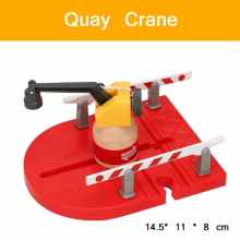 All Kinds of Wooden Train Track Railway Accessories Magnetic Crane Tender Fit For Biro All Brands Wood Track Educational Toys