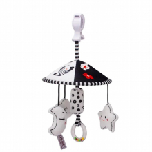 Infant Toys Car Seat Toys Babies Hanging Bell Rattle Mobile Baby Toys Clip on Stroller Toy for 3 6 to 18 Months Newborn